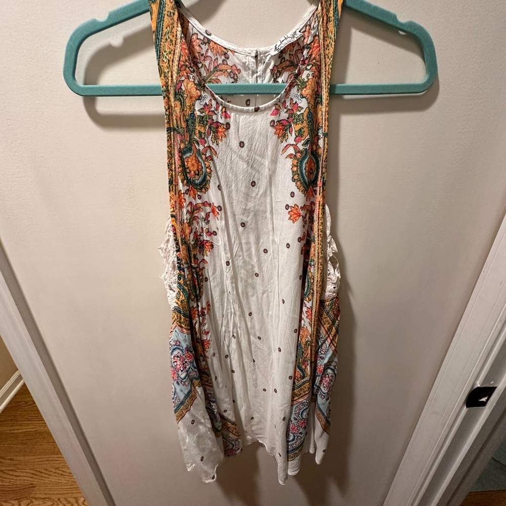 Free People Patterned Dress / Cover Up